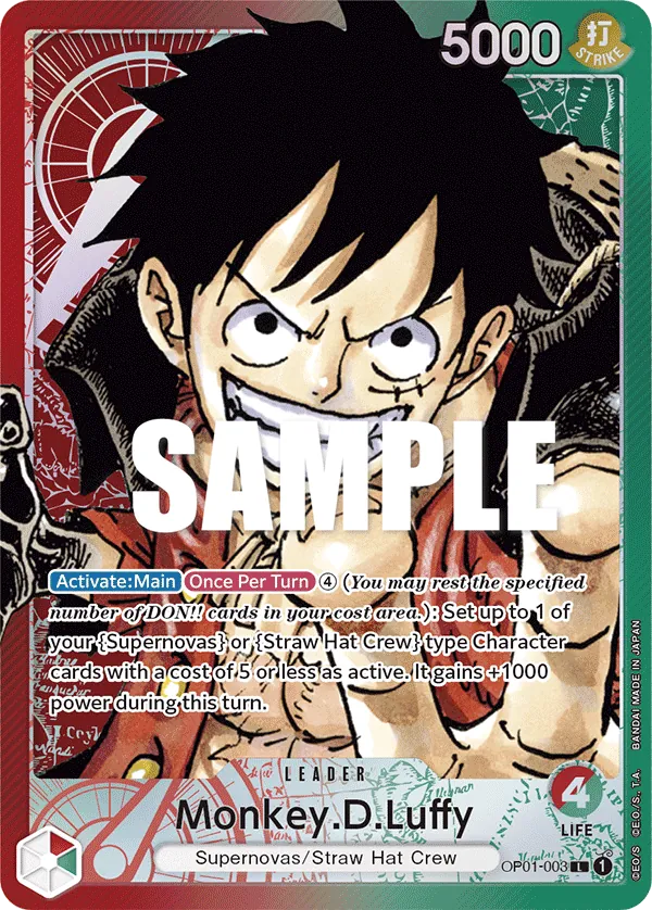 Monkey.D.Luffy - OP01-003 - Alternate