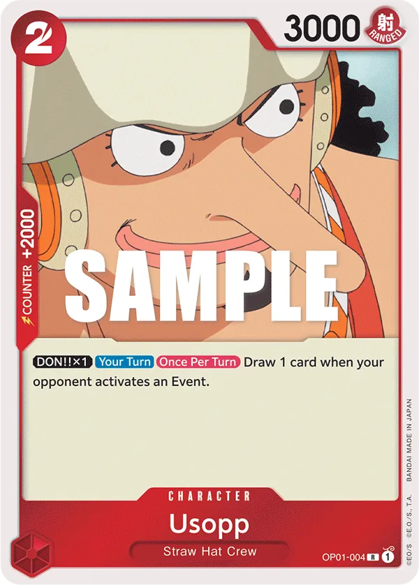 Usopp - OP01-004 - Demo Deck