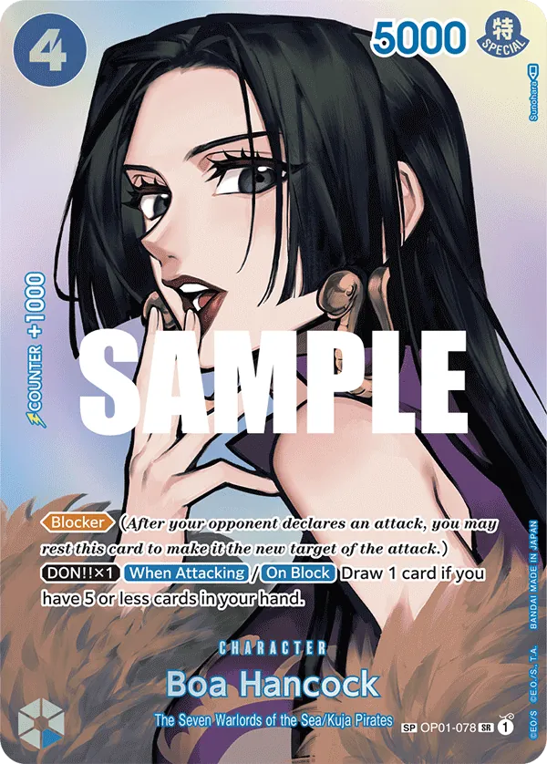Boa Hancock - OP01-078 Special Card