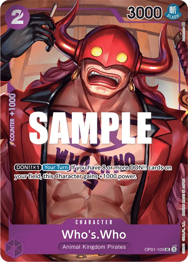 Who's.Who - OP01-109 - Alternate