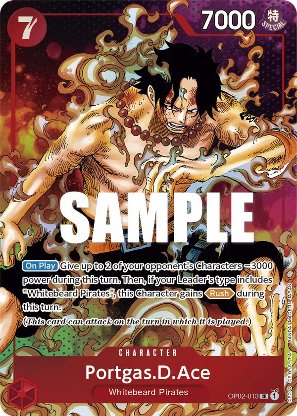 Portgas.D.Ace - OP02-013 - Alternate