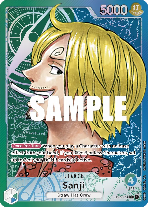 Sanji - OP02-026 - Alternate
