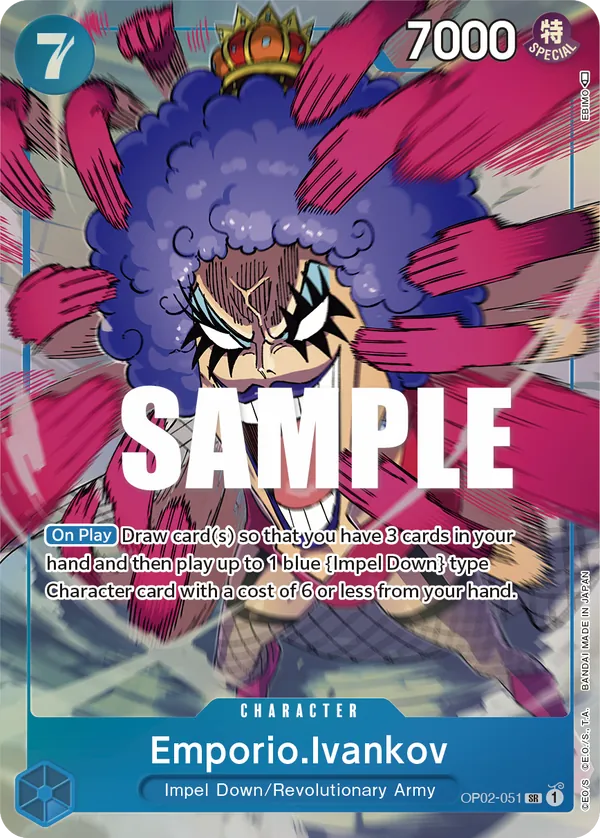 Emporio.Ivankov - OP02-051 - Alternate