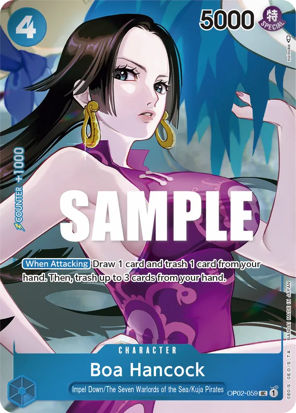 Boa Hancock - OP02-059 - Alternate