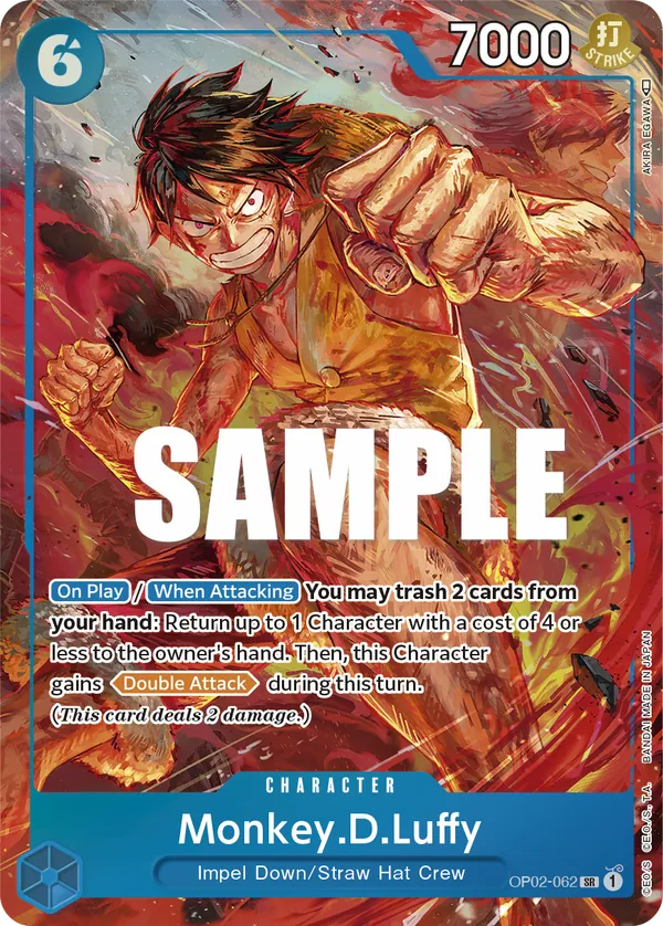 Monkey.D.Luffy - OP02-062 - Alternate