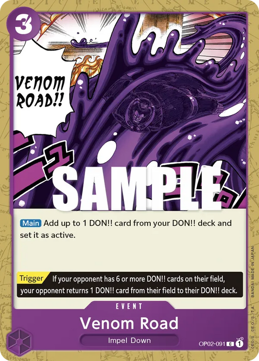 Venom Road - OP02-091