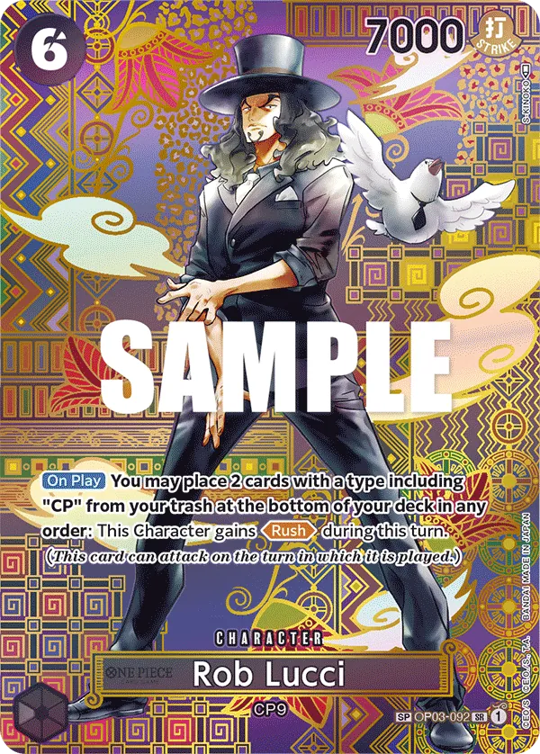 Rob Lucci - OP03-092 - Special Card