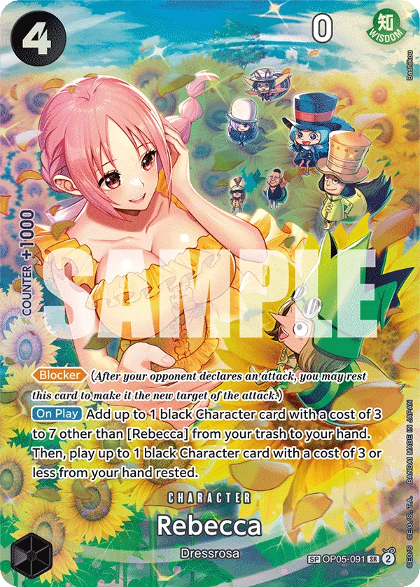 Rebecca - OP05-091 - Special Card