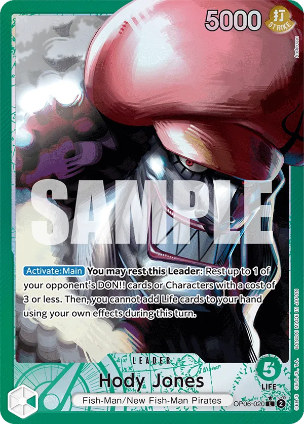 Hody Jones - OP06-020 - Alternate