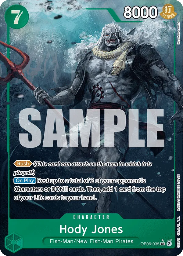 Hody Jones - OP06-035 - Alternate