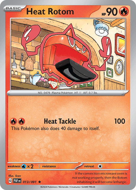 Heat Rotom -13/91 - Rare