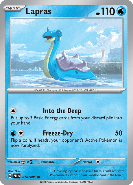 Lapras -16/91 - Common