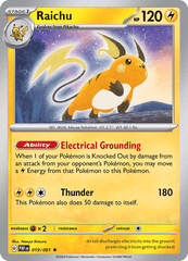 Raichu -19/91 - Rare