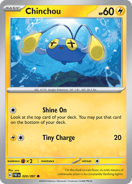 Chinchou -20/91 - Common