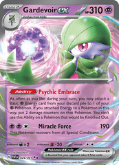 Gardevoir ex -29/91 - Double Rare