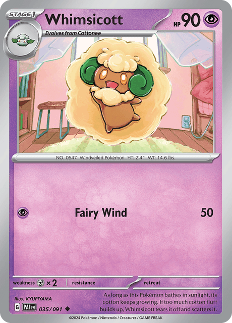 Whimsicott -35/91 - Uncommon