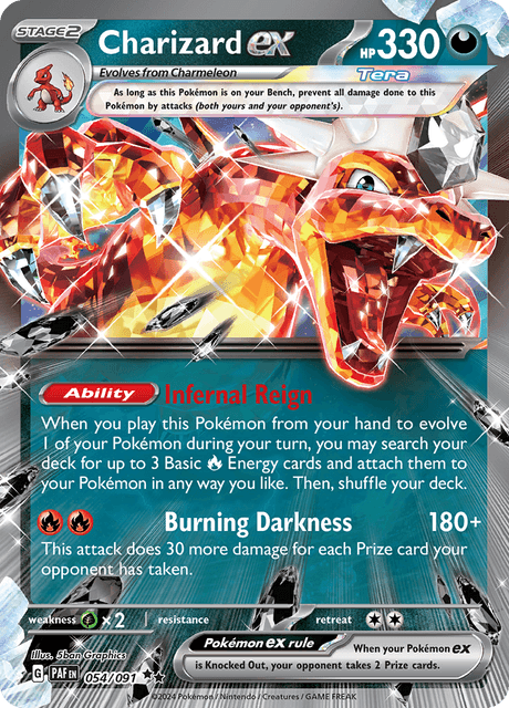 Charizard ex -54/91 - Double Rare