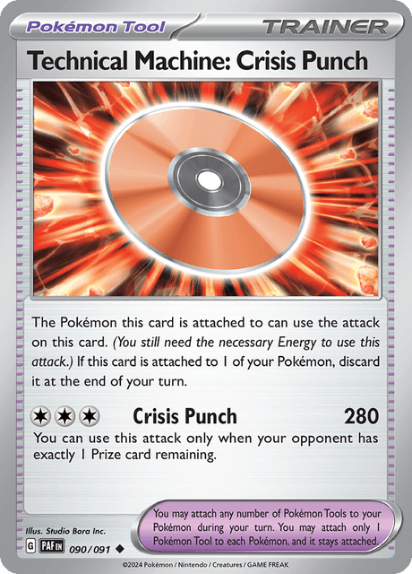 Technical Machine: Crisis Punch -90/91 - Uncommon