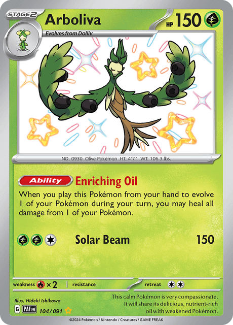 Arboliva -104/91 - Shiny Rare