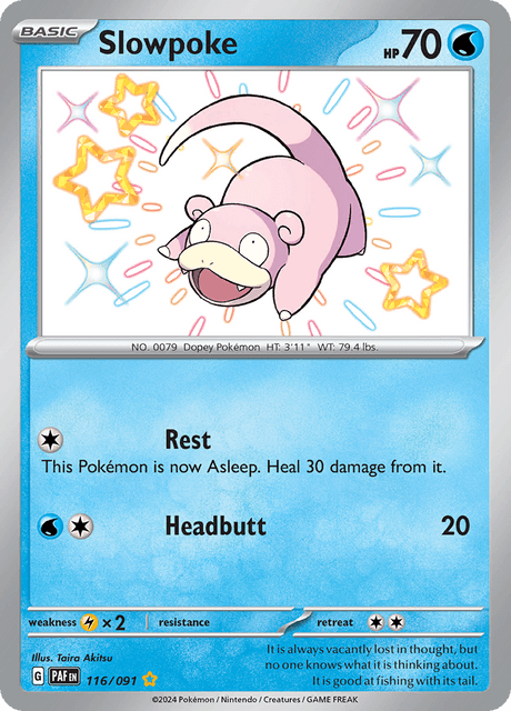 Slowpoke -116/91 - Shiny Rare