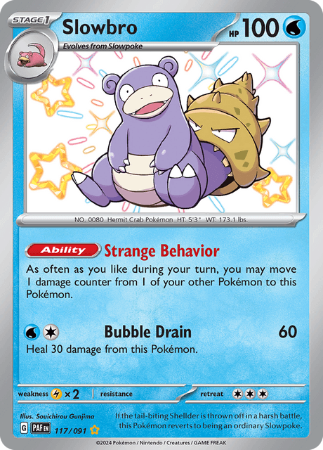 Slowbro -117/91 - Shiny Rare