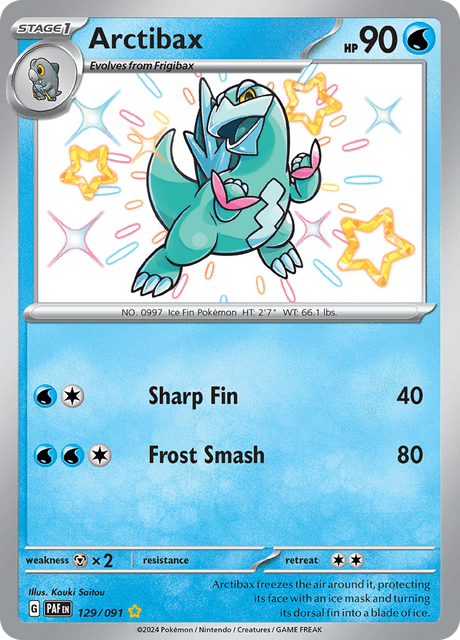 Arctibax -129/91 - Shiny Rare