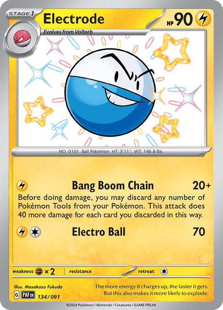 Electrode -134/91 - Shiny Rare