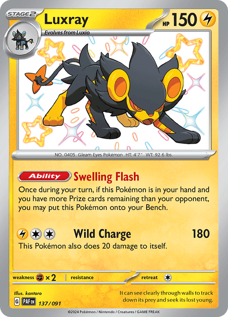 Luxray -137/91 - Shiny Rare