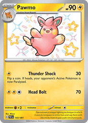 Pawmo -143/91 - Shiny Rare