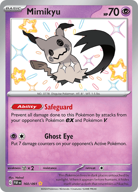 Mimikyu -160/91 - Shiny Rare