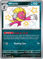 Weavile -183/91 - Shiny Rare