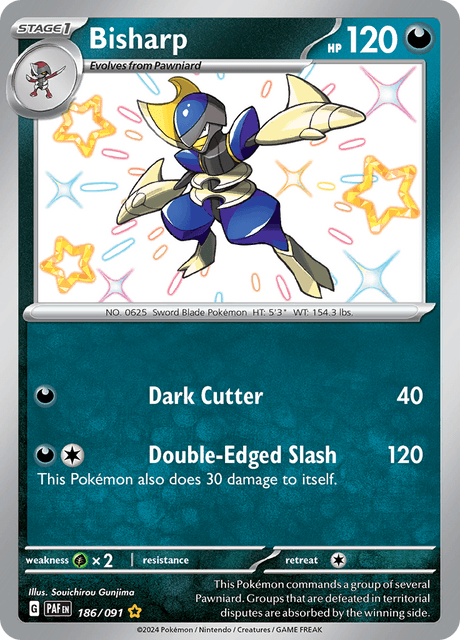 Bisharp -186/91 - Shiny Rare