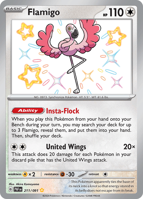 Flamigo -211/91 - Shiny Rare – MetaGaming