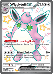 Wigglytuff ex -222/91 - Shiny Ultra Rare
