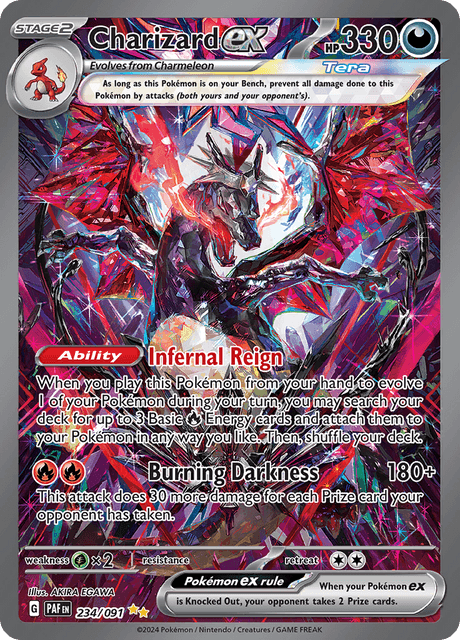 Charizard ex -234/91 - Special Art Rare