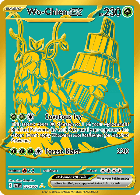 Wo-Chien ex -240/91 - Secret Rare