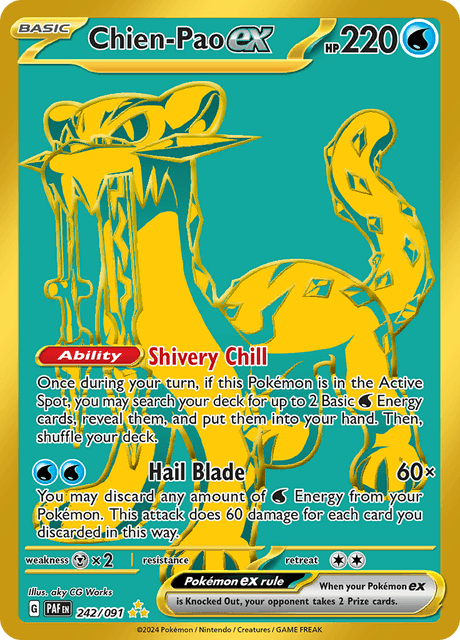 Chien-Pao ex -242/91 - Secret Rare