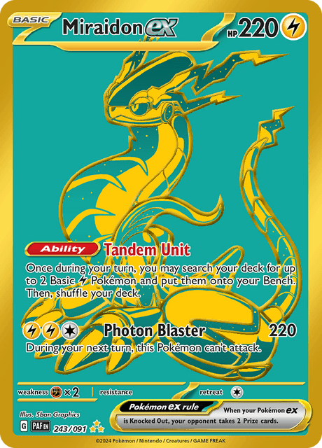 Miraidon ex -243/91 - Secret Rare