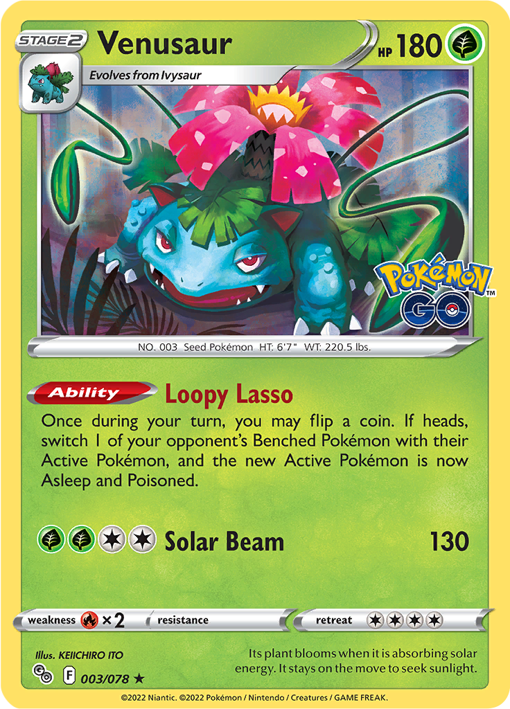 Venusaur - 3/78 - Holo Rare
