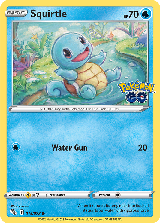 Squirtle - 15/78 - Common