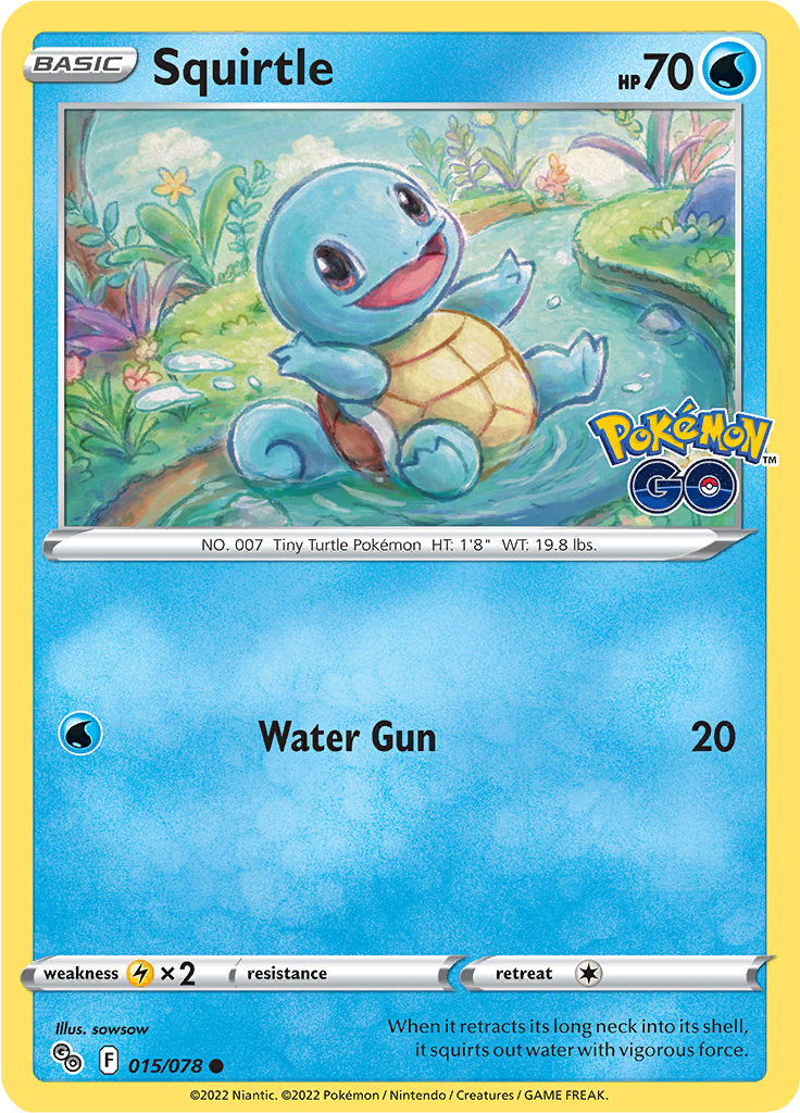 Squirtle - 15/78 - Common