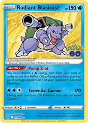 Radiant Blastoise - 18/78 - Radiant Rare