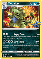 Tyranitar - 43/78 - Holo Rare