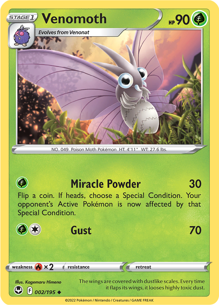 Venomoth - 2/195 - Uncommon