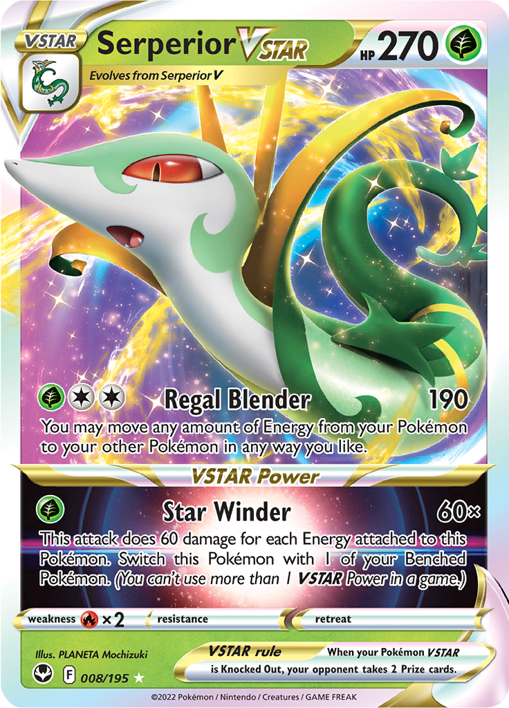 Serperior VSTAR - 8/195 - Ultra Rare