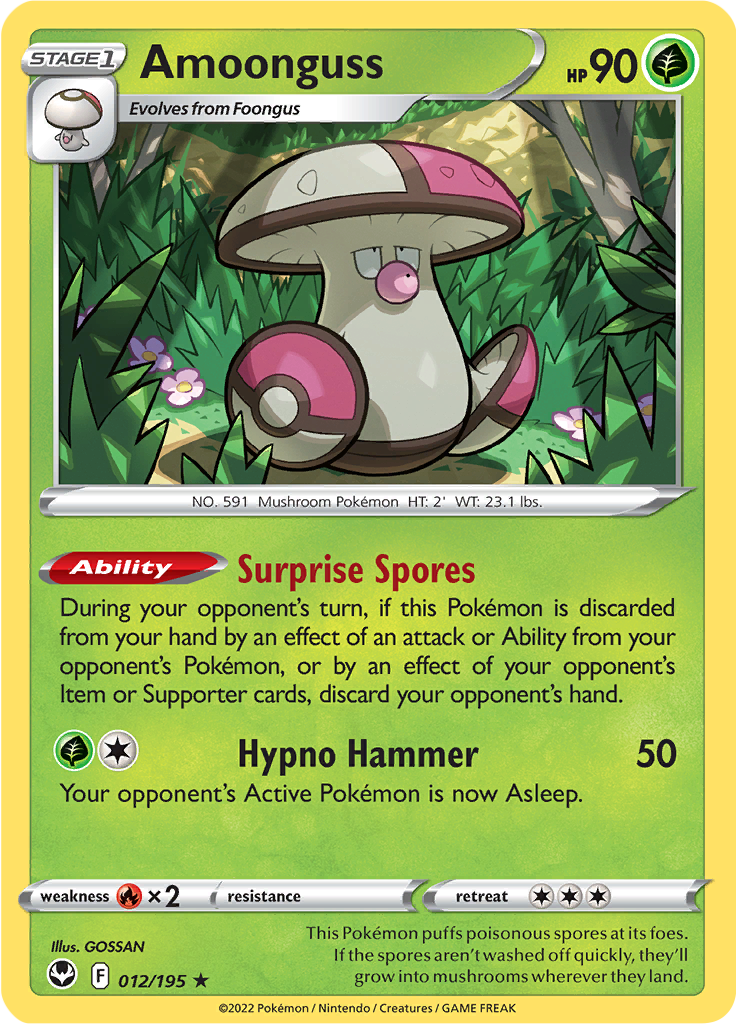 Amoonguss - 12/195 - Rare