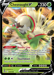 Chesnaught V - 15/195 - Ultra Rare