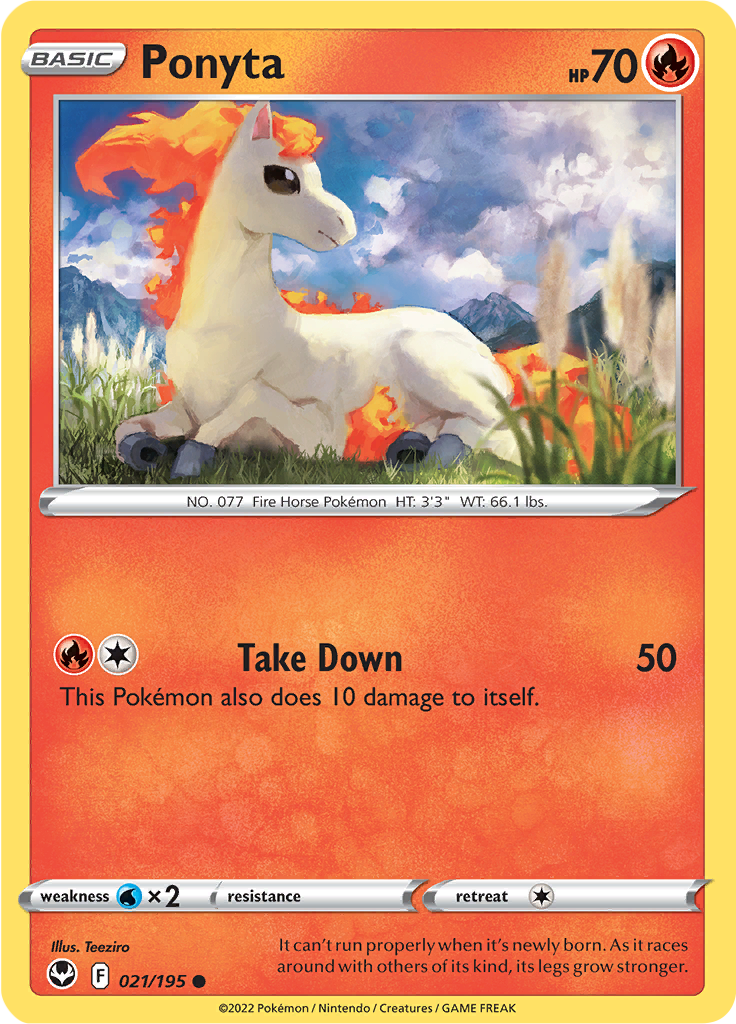 Ponyta - 21/195 - Common