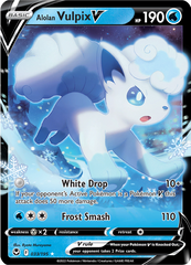 Alolan Vulpix V - 33/195 - Ultra Rare