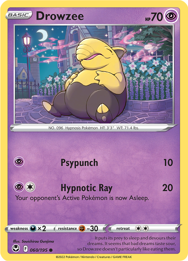 Drowzee - 60/195 - Common